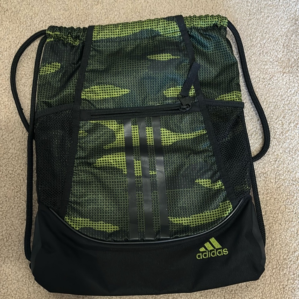 Adidas drawstring bag